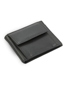 Černá pánská kožená peněženka - dolarovka Parker