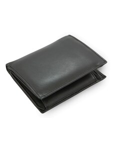 Černá pánská kožená peněženka Roberto