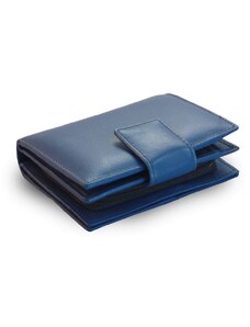 Modrá dámská kožená peněženka Makenzie