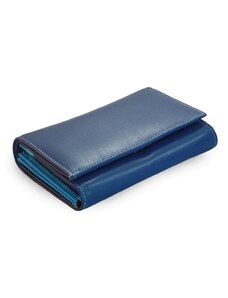 Modrá dámská kožená peněženka Chloen
