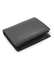 Černá kožená policejní peněženka Daelle