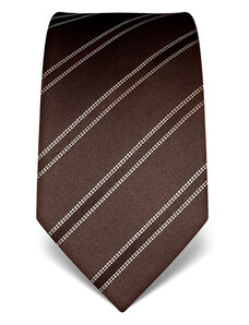 Elegantní kravata Vincenzo Boretti 21999 - tmavě hnědá