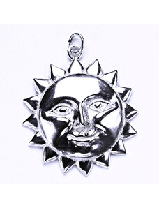 Čištín s.r.o. Stříbrný přívěšek, slunce, stříbrné šperky, P 823