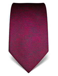 Fuchsiová kravata Vincenzo Boretti 21986 - struktura čtvereček