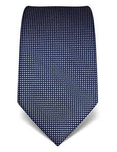 Kostičkovaná kravata Vincenzo Boretti 21985 - tmavě modrá