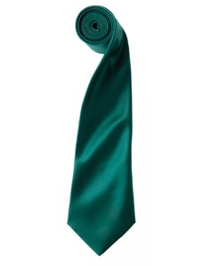 Premier Workwear Saténová kravata Premier Workwear (PR750) Lahvově zelená