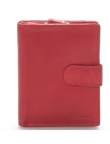 Dámská kožená peněženka červená - Delami Celestiel červená
