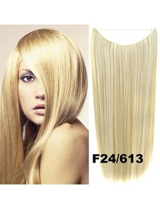 GIRLSHOW Flip in vlasy - 55 cm dlouhý pás vlasů - odstín F24/613