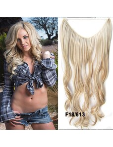 GIRLSHOW Flip in vlasy - vlnitý pás vlasů - odstín F18/613