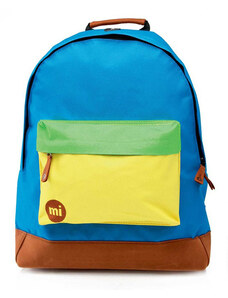 Mi-Pac Classic Tri-Tone Backpack Blue Yellow Green