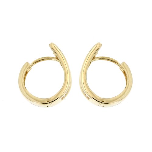 Zlatnictví U Kostela Stříbrné pozlacené kroužky se zirkony MDB441