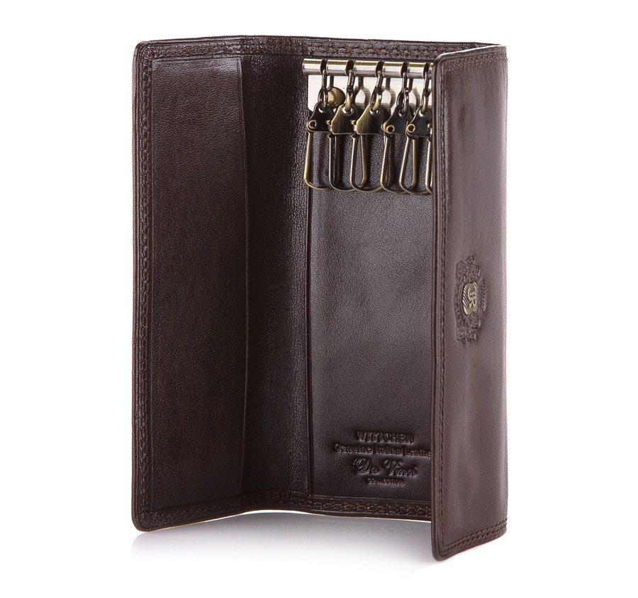 Wittchen Hnědé pouzdro na klíče