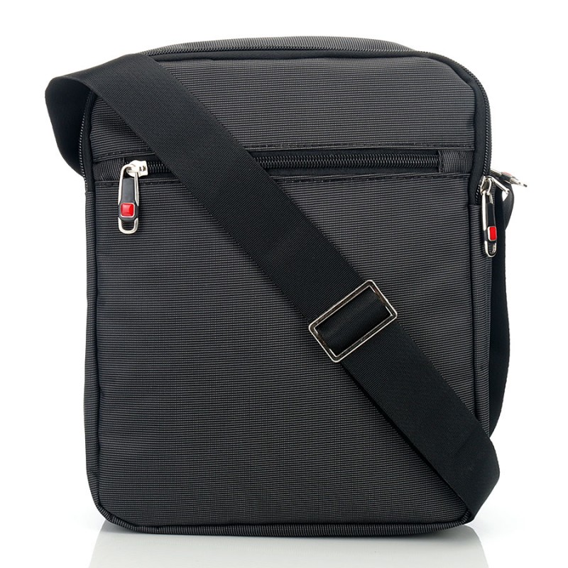 Bag Street Pánská taška přes rameno 2362 - černá grafit