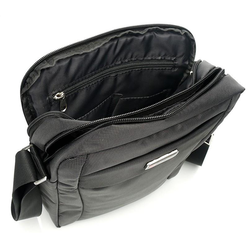 Bag Street Pánská taška přes rameno 2362 - černá grafit