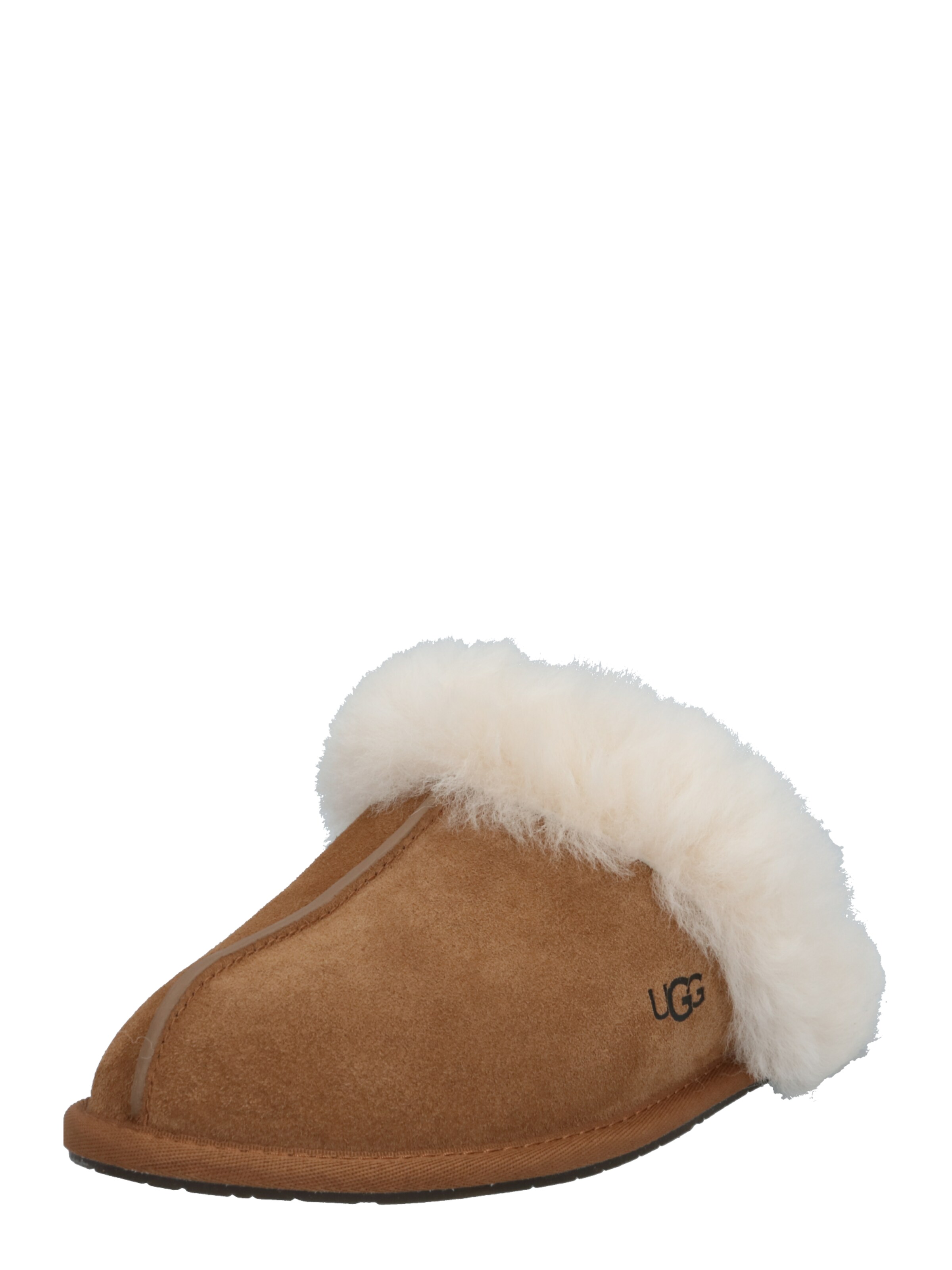 UGG Pantofle 'SCUFFETTE II' krémová / světle hnědá / černá