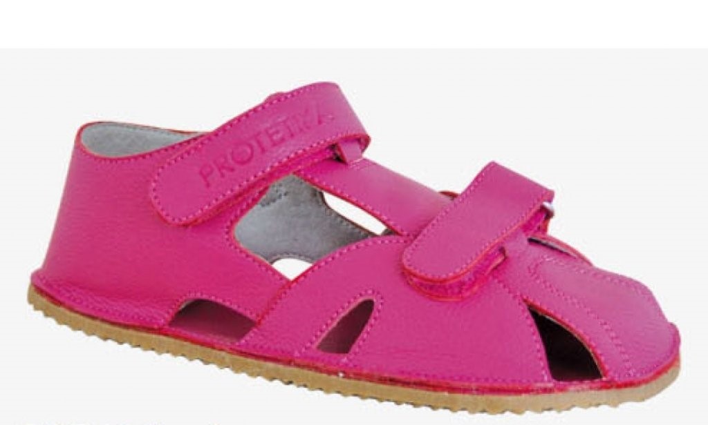 Dětské barefoot sandále Protetika ZERO FUXIA