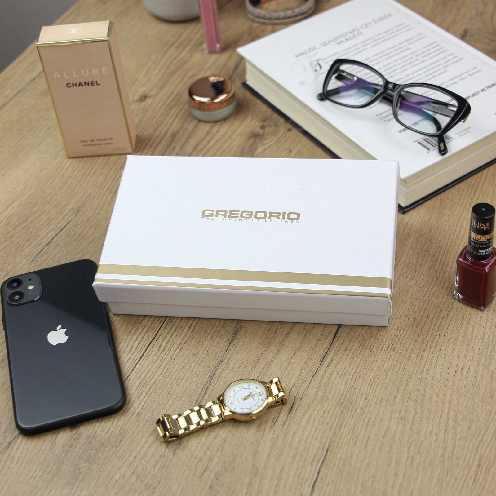 Dámská kožená peněženka Gregorio BC-106 černá