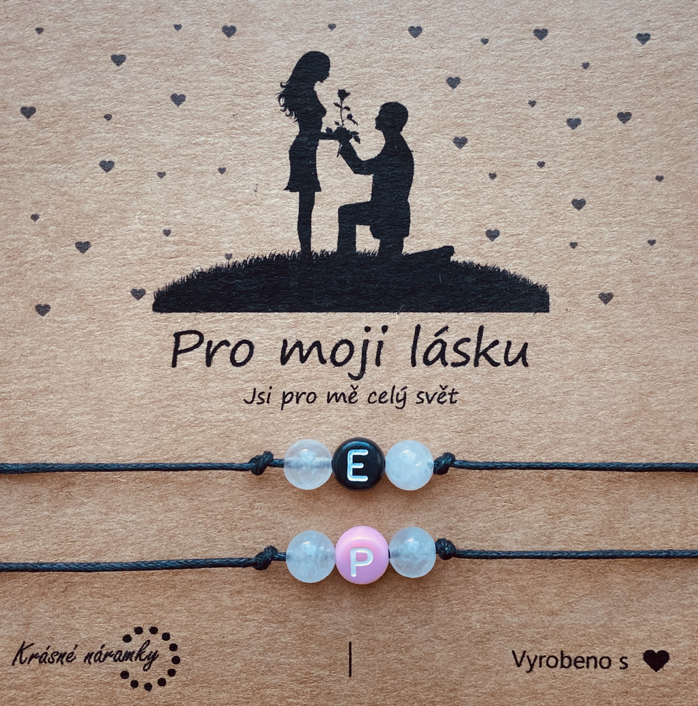 Náramek - Simple (iniciály)