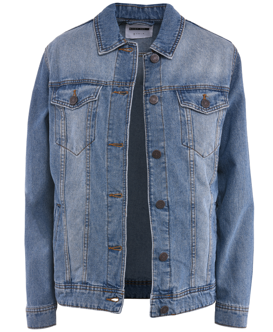 PRODLOUŽENÁ DENIM BUNDA Noisy May