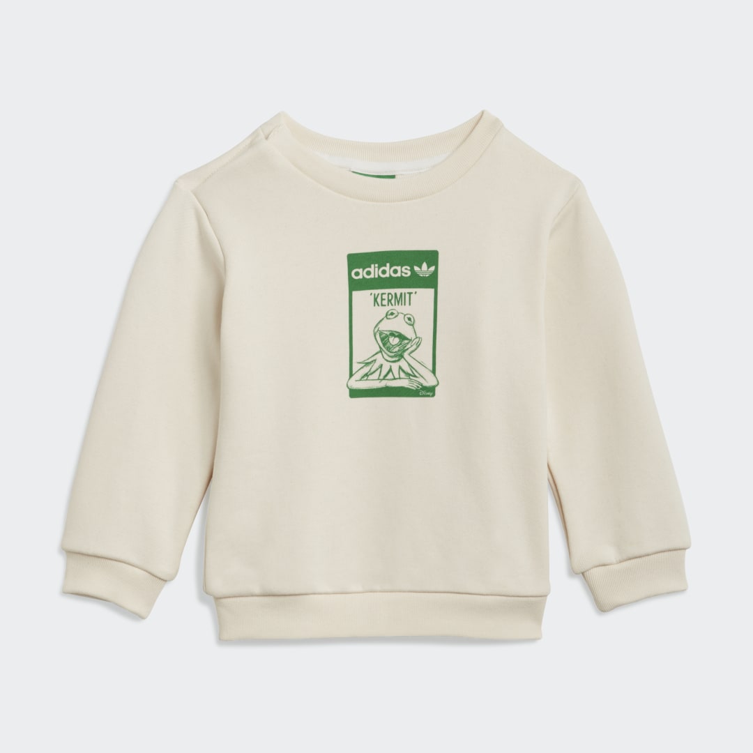 adidas Mikina Disney Kermit Organic Cotton Crew - GLAMI.cz