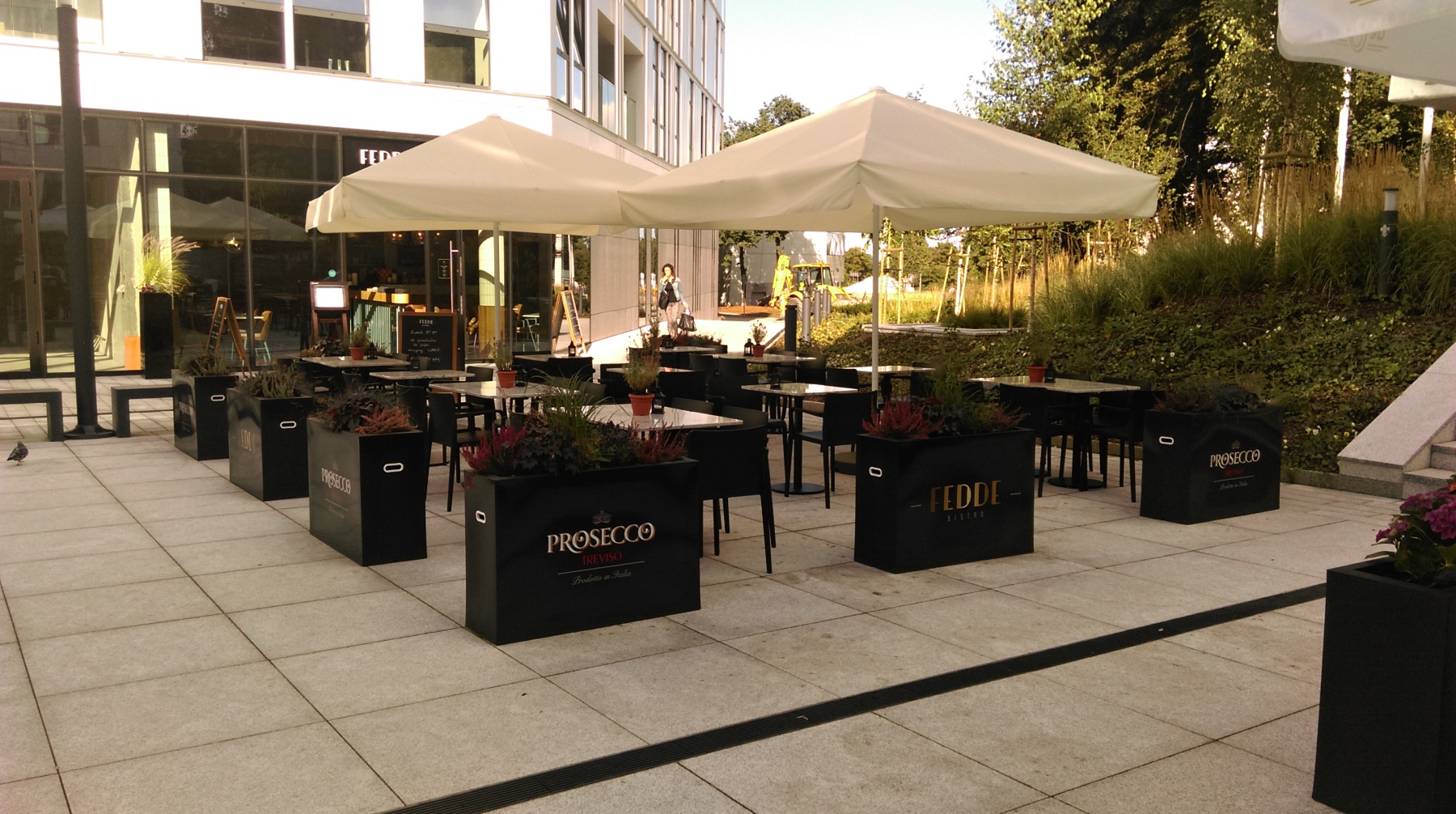 Osvetleni.com Květináč Monumo LONGERINO Barva: Antracit, Odvod vody: Ano