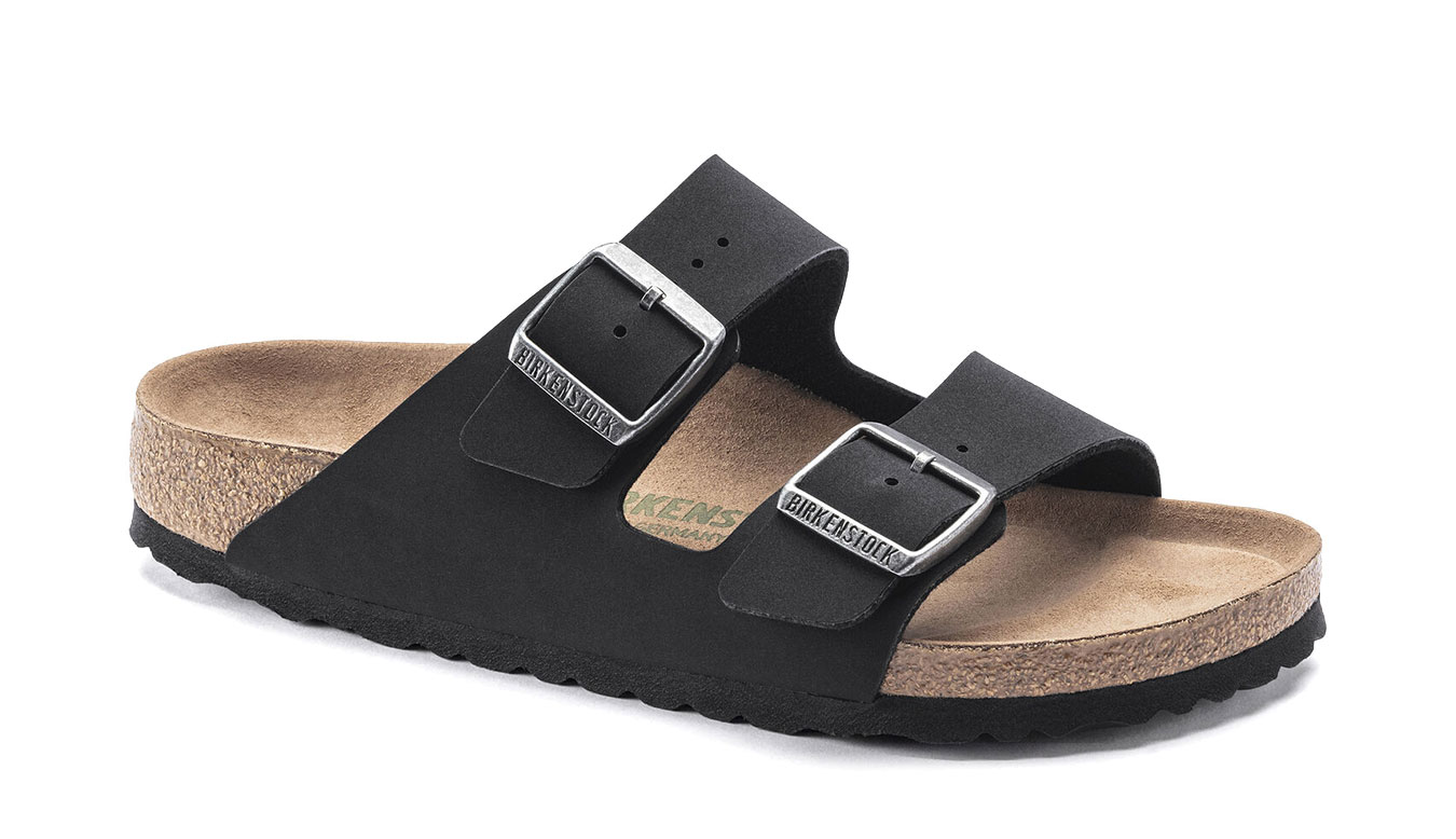 Birkenstock Arizona BFBC Earthy Vegan Black Regular Fit Unisex - Sandály Birkenstock - Černá - 1019115-5.5