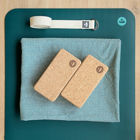 Bodhi Yoga Nidra bavlněná deka na jógu 150 x 200 cm