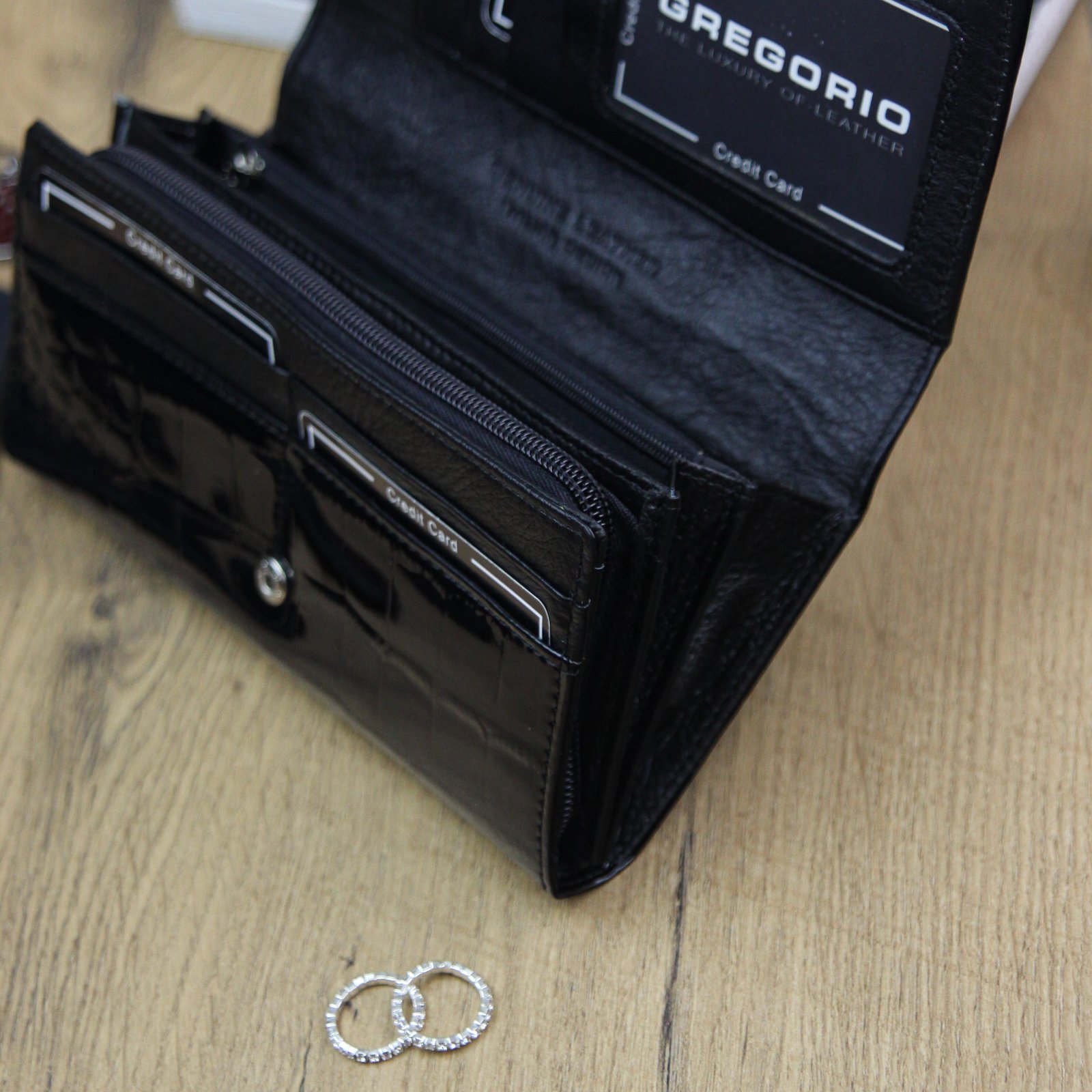 Dámská kožená peněženka Gregorio BC-106 černá