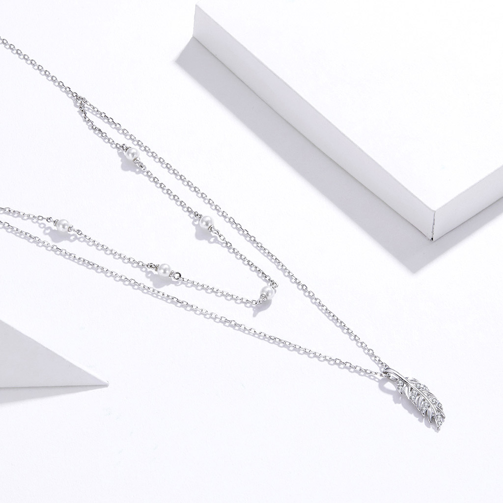 Dámský stříbrný náhrdelník SHARON