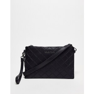 valentino gyoza pouch clutch bag in black