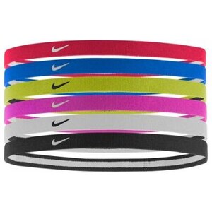 NIKE2 Čelenky Nike Swoosh Sport Headbands 2.0 se silikonem (6ks)  UNIVERZÁLNÍ ČERNÁ - VÍCE BAREV - GLAMI.cz
