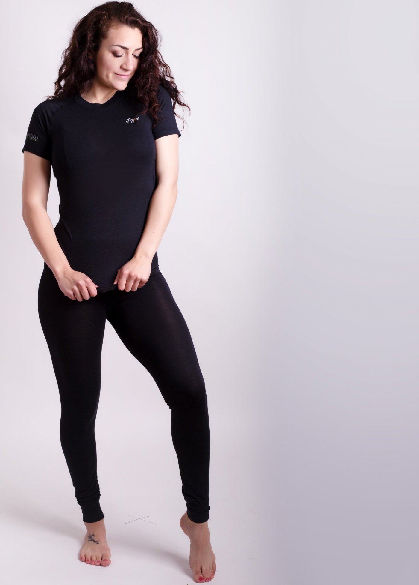 Dámské bambusové spodky PROGRESS E Sdnz černá