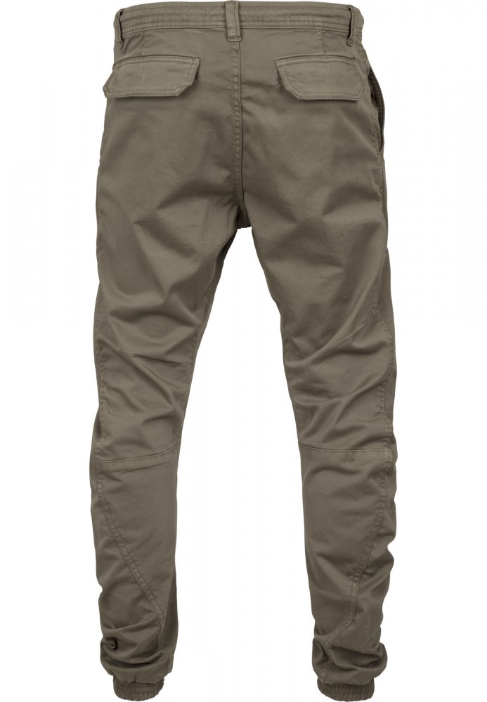 URBAN CLASSICS Stretch Jogging Pants - olive