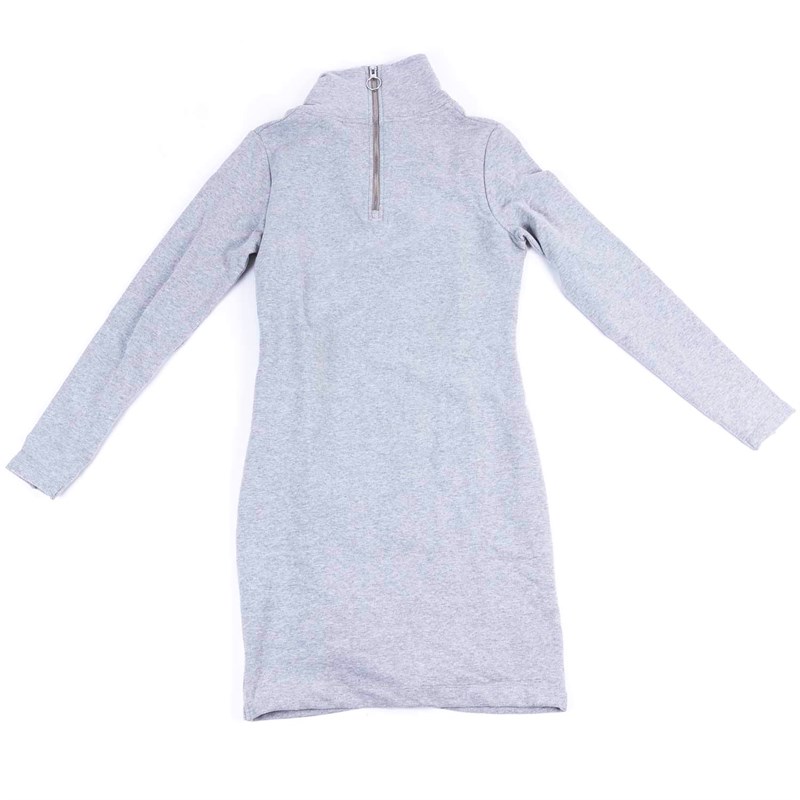 šaty BENCH - Slim Funnel Dress Winter Grey Marl (MA1054)