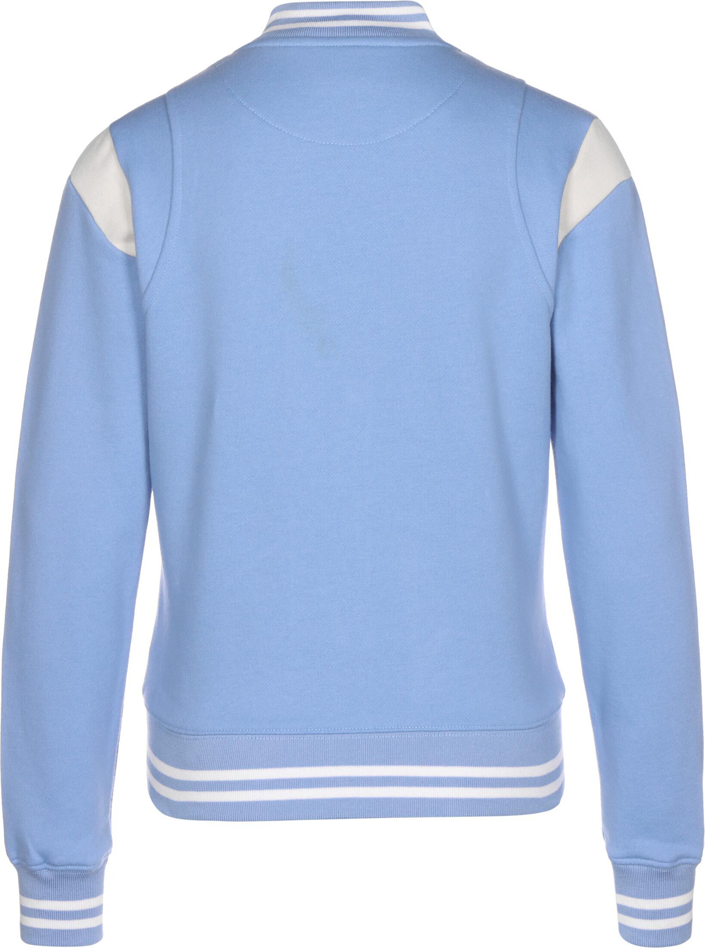 Urban Classics Mikina světlemodrá / bílá
