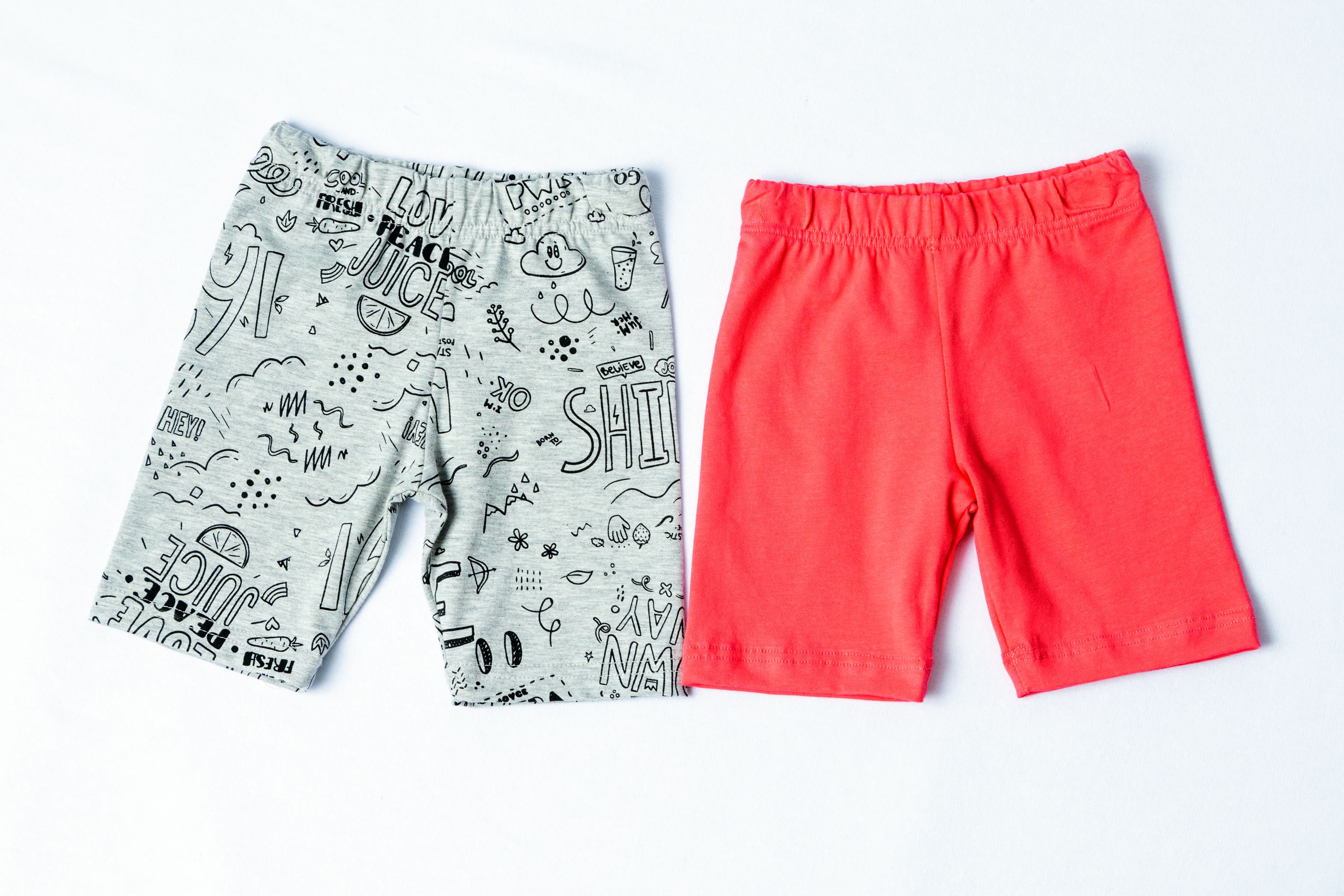 JOYCE Dívčí kraťasy 2-set "LETTERS ALLOVERS"