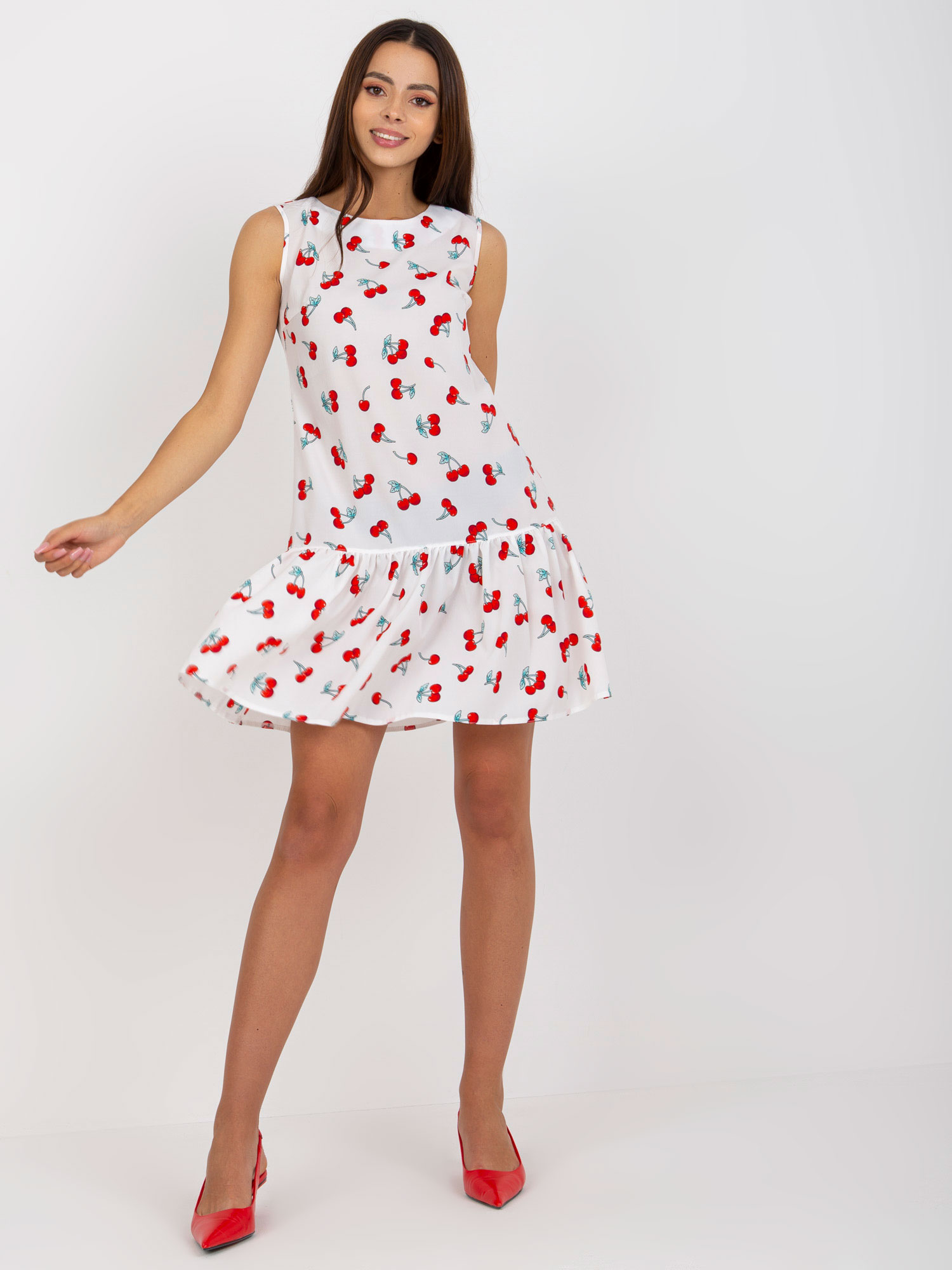 LAKERTA Dress-LK-SK-506962-1.63P-white-red