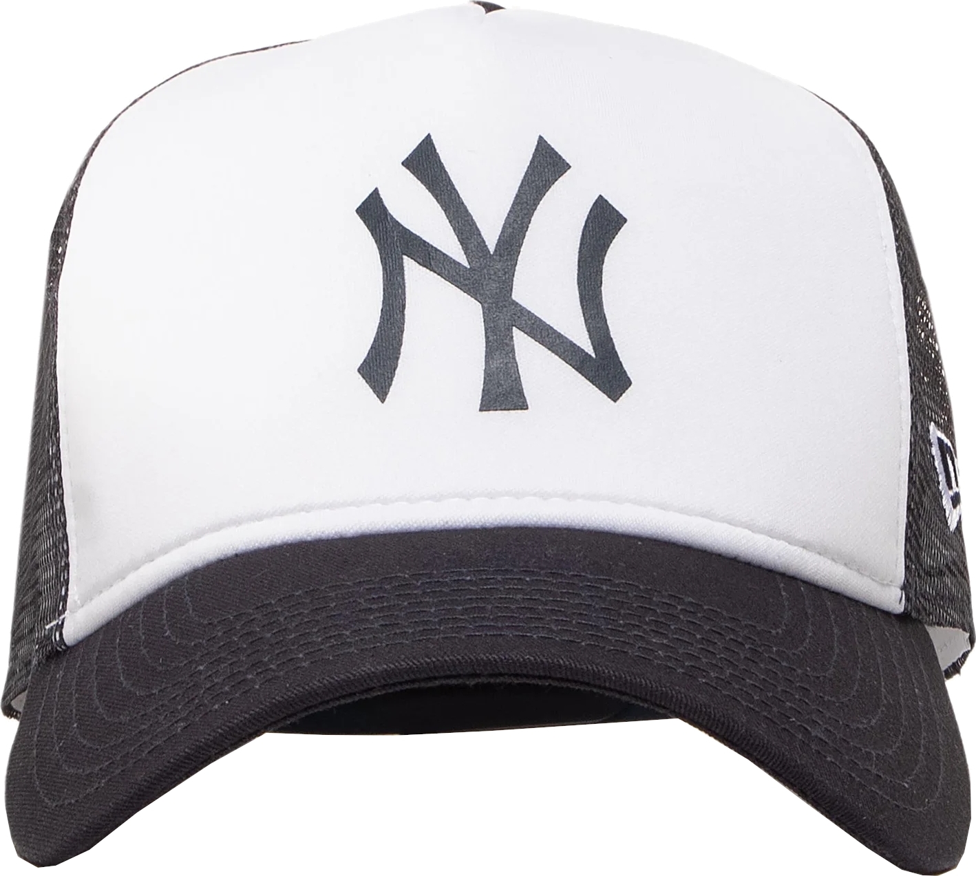 New Era Team Block New York Yankees MLB Trucker Cap Bílá