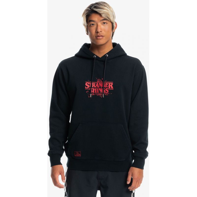 Quiksilver MMIKINA QUIKSIVER OFFICIA OGO FEECE - černá -