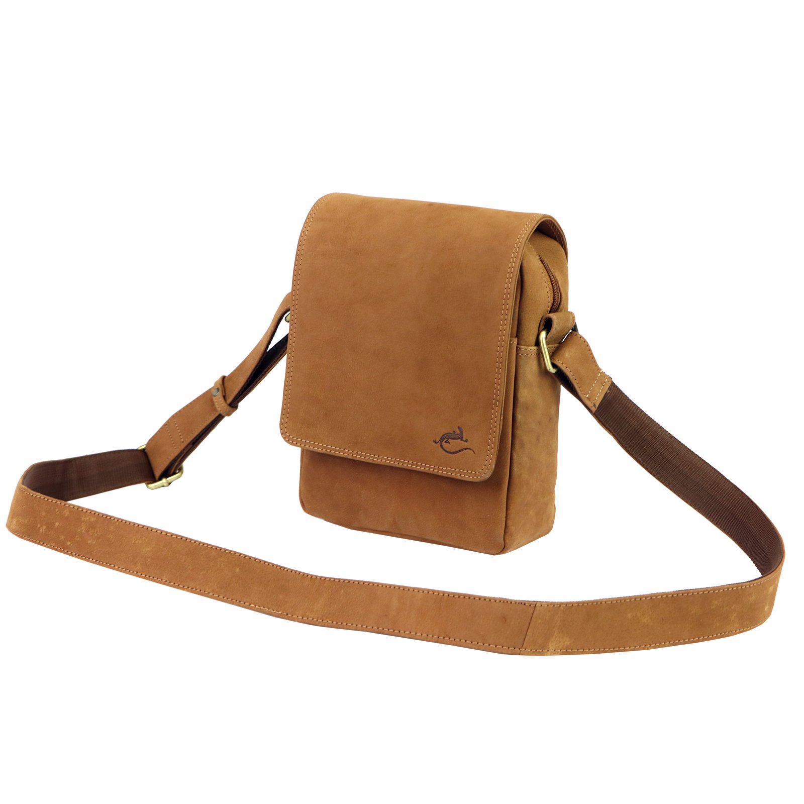 Pánská kožená taška Andreas H1402 camel