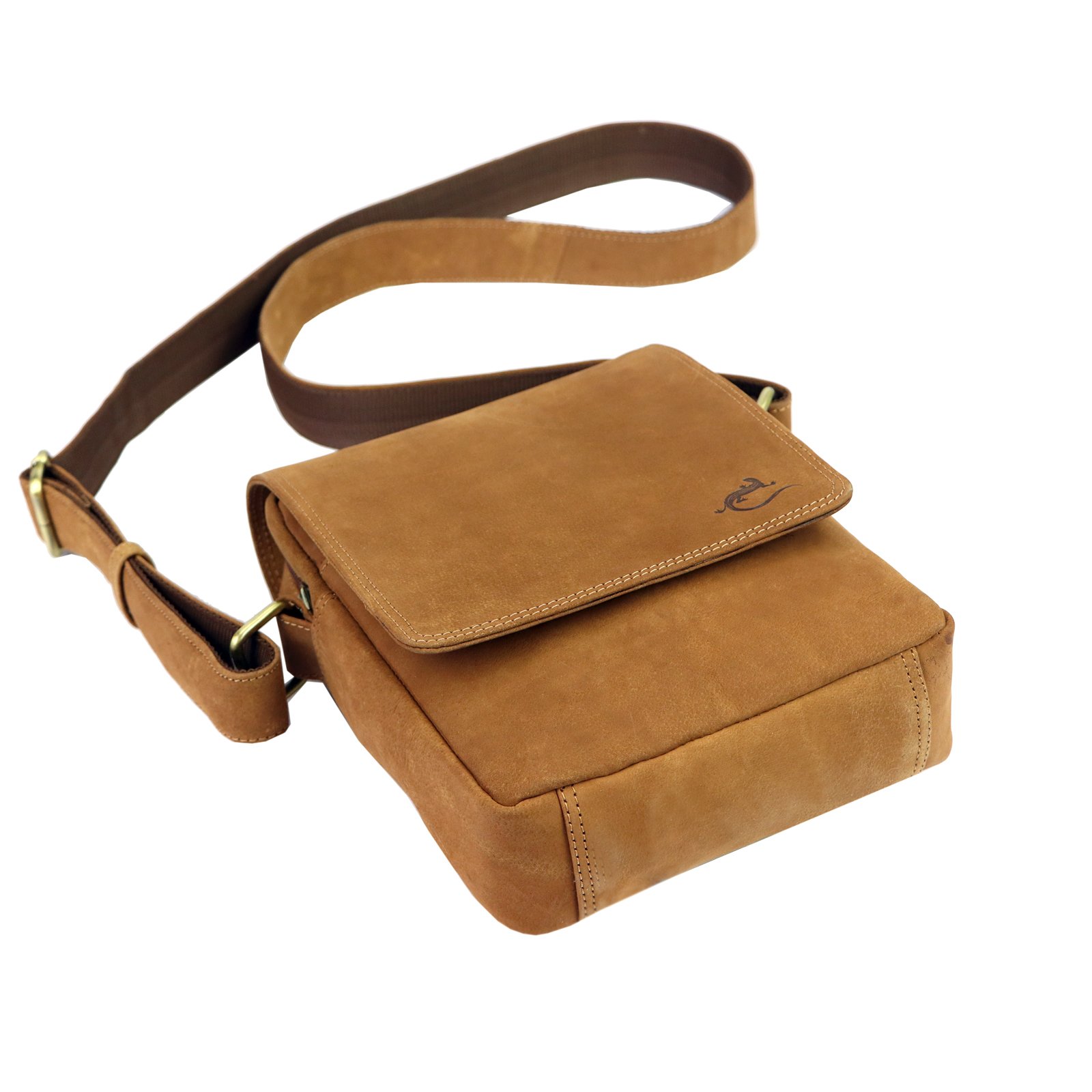 Pánská kožená taška Andreas H1402 camel