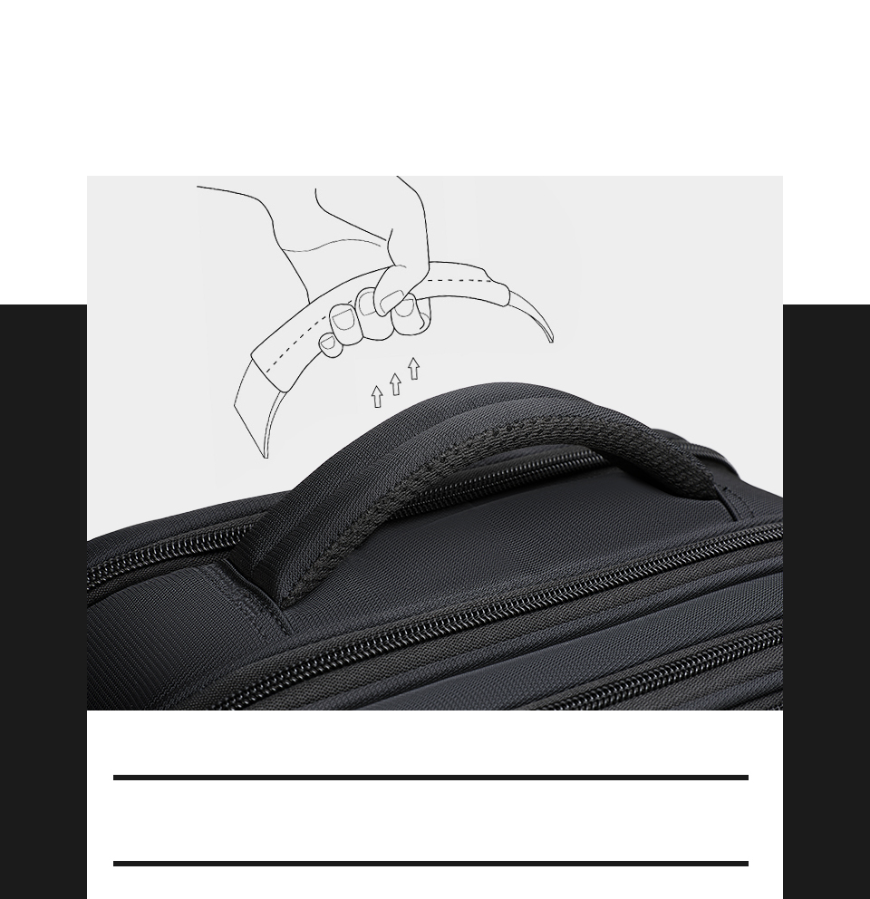 Městský batoh 15.6'' - Tigernu, T-B3983 Black