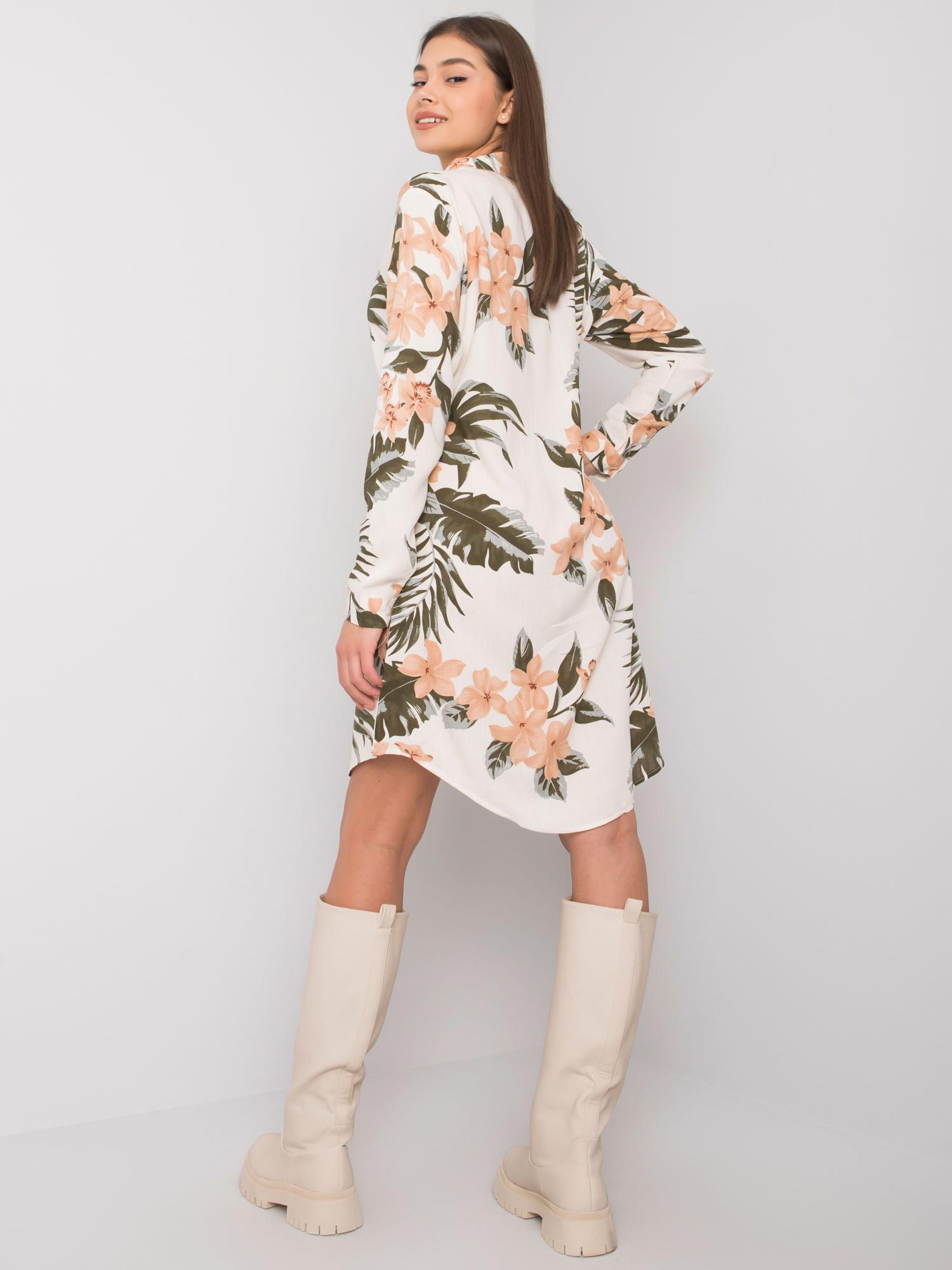 RUE PARIS Dress-TO-KS-1120-9.26-light beige