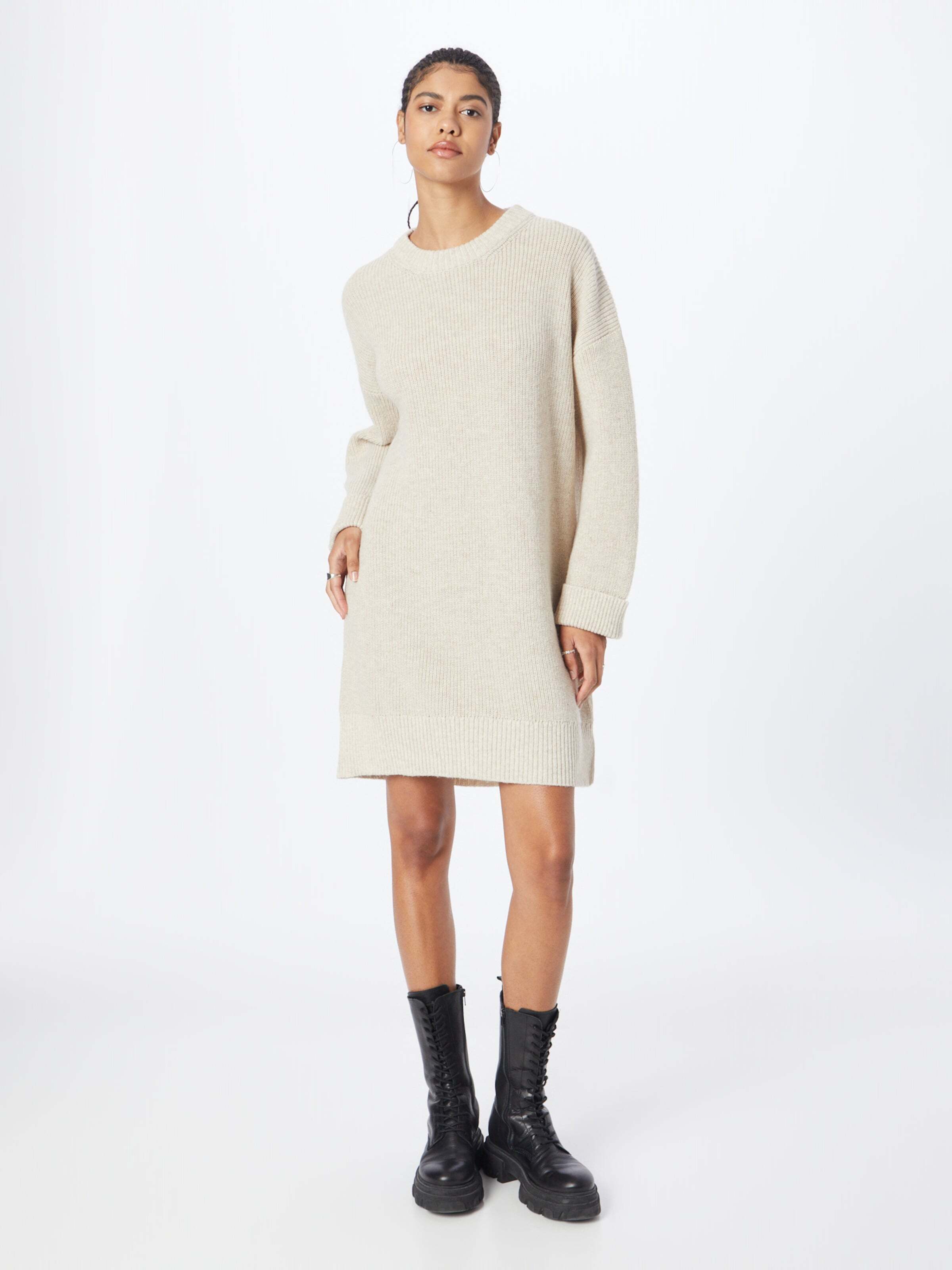 ONLY Úpletové šaty béžová