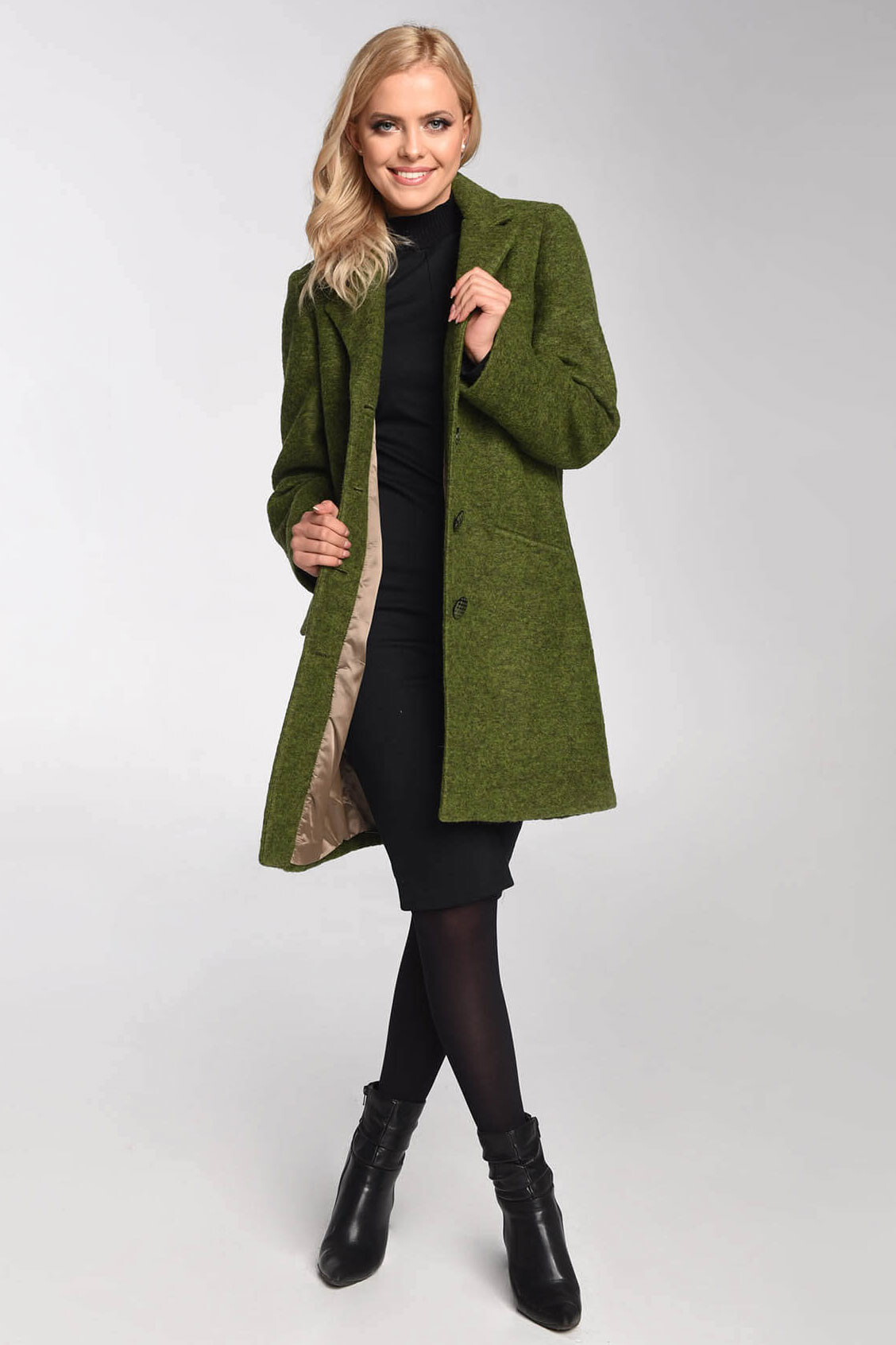 TopMode Vlněný kabát