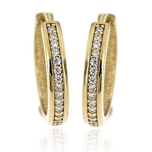 Zlatnictví U Kostela Pozlacené kroužky se zirkony 5059