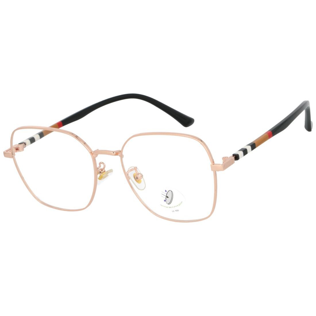 Sunmania Zlaté brýle proti modrému světlu "Boomer"