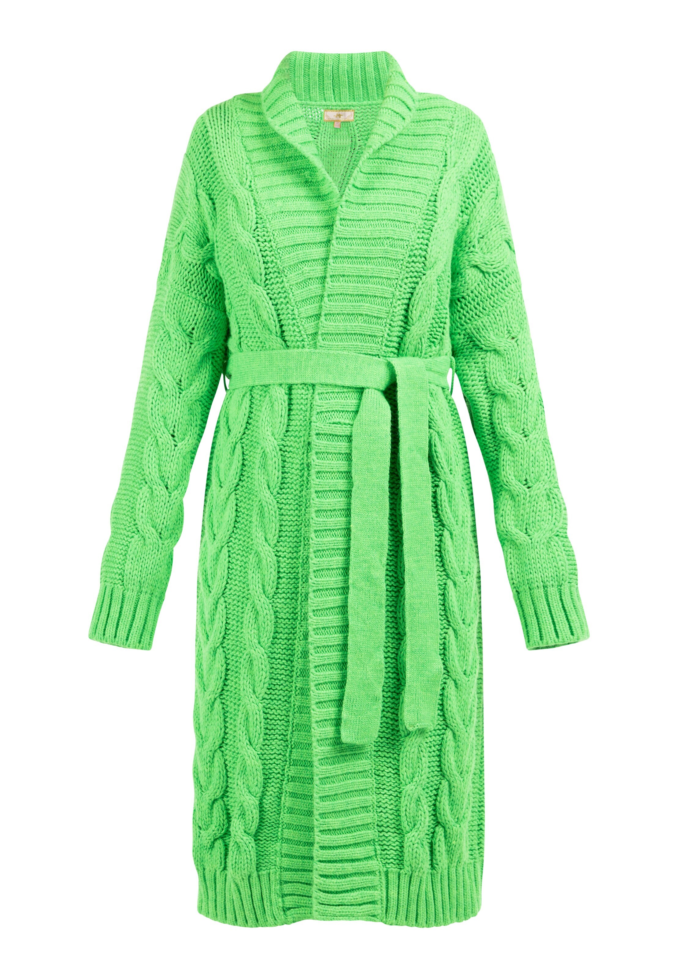 MYMO Kardigan 'Blonda' svítivě zelená