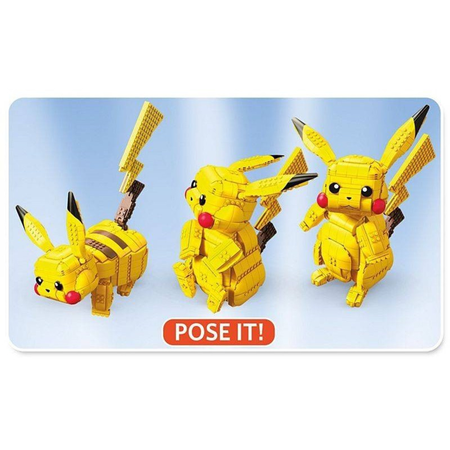 Mattel Mega Construx Pokémon Jumbo Pikachu – Mattoncini Da Costruzione – Giocattolo Per Bambini 6+ Anni