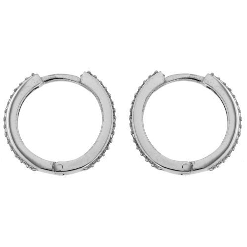 Zlatnictví U Kostela Stříbrné kroužky s bílými zirkony 072